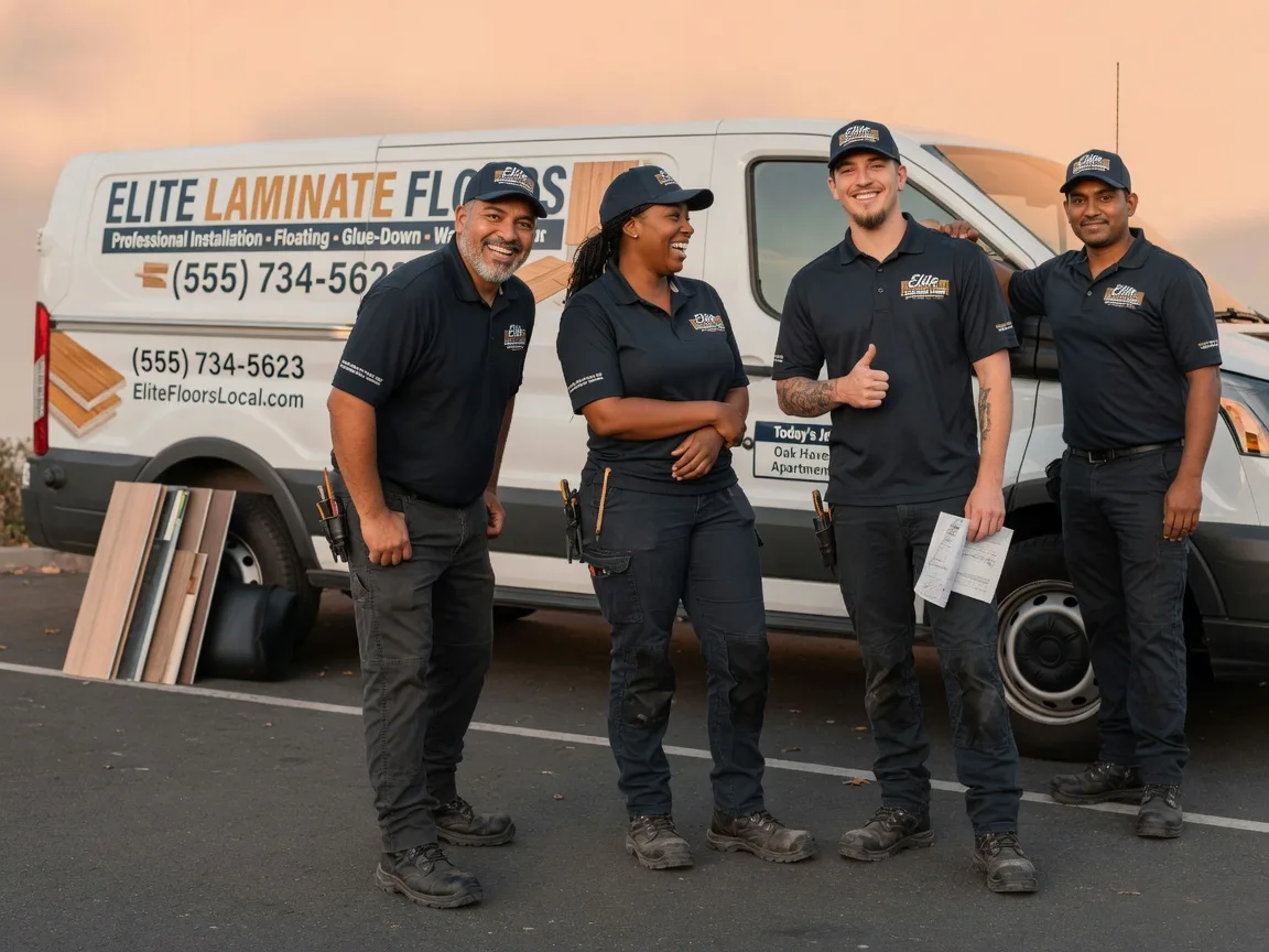 Laminate flooring installation company in Hamburg, LA